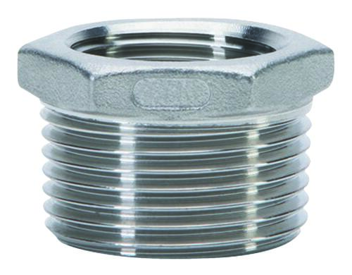 Réduction Inox à visser M1''1/2 vers F1''1/4